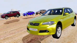 BeamNG Drive - Refreshed ETK Racing On The Long Bumpy Desert Road