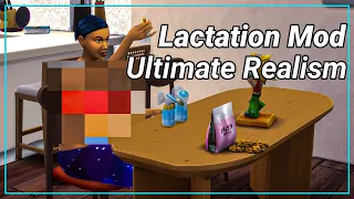 Pump and store your milk  || Lactation Update MOD ||  Sims 4