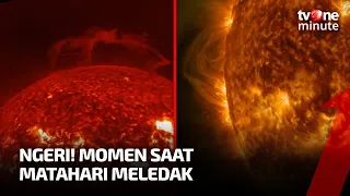 NASA Tangkap Fenomena Saat Matahari Meledak Melepaskan Partikelnya | tvOne Minute