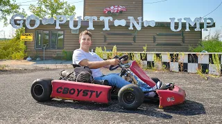 Sneaking into Abandoned Shifter Kart Track!!