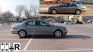 SLIP TEST - Jaguar X-Type 3.0 V6 AWD - @4x4.tests.on.rollers