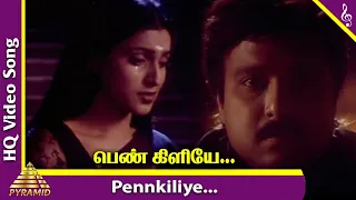 Sandhitha Velai Tamil Movie Songs | Pennkiliye (Sad) Video Song | Karthik | Roja | Kausalya | Deva