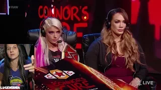 WWE Raw 9/11/17 Sasha Banks vs Emma