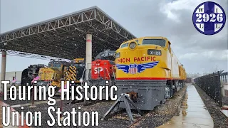 Touring Historic Union Station. Ogden, Utah