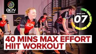 Repeat Your Max! | 40 Minute HIIT Cycling Workout