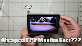 Cheapest FPV Monitor Ever???