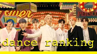 BTS Dance Ranking (ranked by a dancer) [read description]