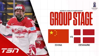 China vs. Denmark FULL HIGHLIGHTS | 2024 Women's World Hockey Championship