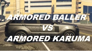 GTA 5 ONLINE - NEW!!! ARMORED BALLER vs ARMORED KURUMA (Full Review)