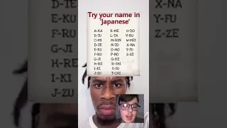 Try Your Name In Japanese