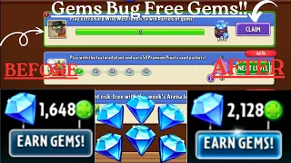 How to get free Gems in PvZ 2 in ||YOUR REAL ACCOUNT||. PvZ 2 Gems Bug free Gems!! Working Trick 💯💯