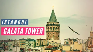 Istanbul - 4K Walking Tour Around Galata Tower | October 2021