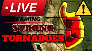 🔴Project: Gladiator 4/25/24 Severe Weather Coverage LIVE - STRONG TORNADOES🔴