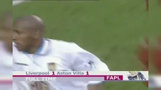 Dion Dublin Penalty - Liverpool vs Aston Villa 02/03