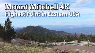 The Drive to Mount Mitchell 4K - Highest Peak in Eastern USA