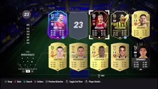 My March FIFA team reveal