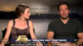 Ben Affleck, Rosamund Pike & Gillian Flynn Interviews Gone Girl MADE IN HOLLYWOOD