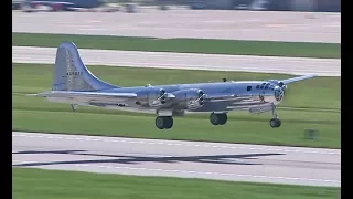 B-29 'Doc' flies to Whiteman AFB - 9 June 2017