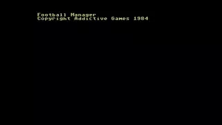 Football Manager Review for the Commodore 64 by John Gage