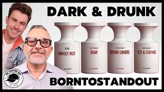 BORNTOSTANDOUT DARK & DRUNK FRAGRANCES Review | Drunk Lovers, Drunk Saffron, Sex & Cognac, DGAF+++