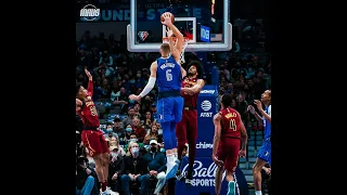 PORZINGIS BAPTIZES JARETT ALLEN WITH THIS POSTER 😤😤 #shorts #nba #nbaseason #nbahighlights #trending