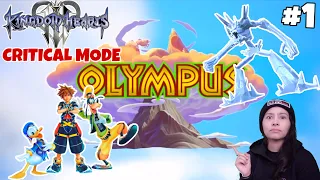 Kingdom Hearts 3 Olympus (2.9) 🗝 ☁️💫 Gameplay STORY MODE | CRITICAL MODE 🚨