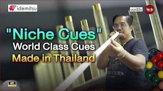 Master | "Niche Cues" World Class Cues Made in Chanthaburi
