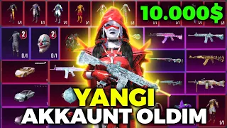 😱2000UCGA 2-SEZON KOSTYUM VA MASKASINI CHIQARDIM 😎AKKAUNT OBZOR QILAMIZ PUBG MOBILE