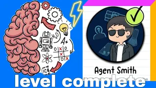 Brain test 2 : tricky stories | part 3 agent smith | all levels fast 🚴三 complete 🥳