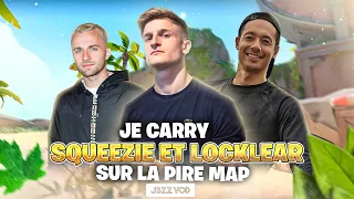 JE CARRY SQUEEZIE ET LOCKLEAR SUR LA PIRE MAP