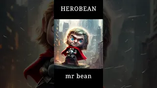 Mr Bean | Superhero #shorts #mrbean #superhero #ai #art