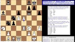 World Championship 1986-Game 16-Kasparov-Karpov