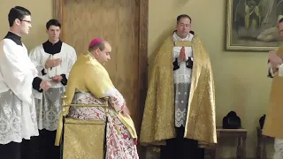 Ordination to Priesthood--Vesting of the Bishop