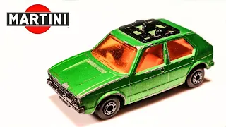 Painting Diecast Cars - Matchbox No7 Golf MK1