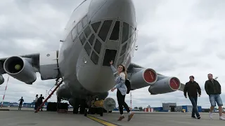 LEGENDARY ILYUSHIN IL-76 - full flight, clear sound