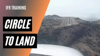 How to Fly a Circle to Land Approach | Partial Panel IFR