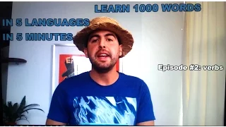 Learn 1000 words in 5 languages in 5 minutes -  episode #2