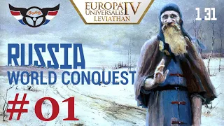 EU4 Leviathan: Russia World Conquest - Max GC - ep1