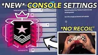 THE BEST NO RECOIL *CONTROLLER* CHAMPION SETTINGS (PS5/XBOX) RAINBOW SIX SIEGE