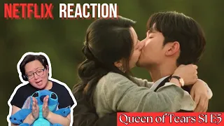 Queen of Tears (눈물의 여왕) Season 1 Episode 5 REACTION | We get a kiss!! ❤️❤️