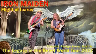 V#207 Flight of Icarus - IRON MAIDEN live in Seattle, WA | The Legacy of the Beast World Tour 2022
