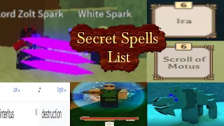 Rogue Lineage | Secret Spell List