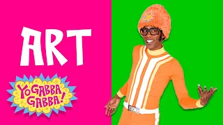 Art | Episode 18 | Yo Gabba Gabba! | Full Episodes HD | Season 2 | Kids Show