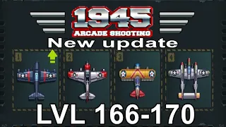 1945 Air Forces / Arcade Shooting / New Update / LVL 166 - 170