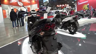 The new 2022 SYM JET 4RX 125cc scooter walkaround