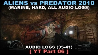 Aliens vs Predator 2010 - Marine walkthrough part 6 (All Diaries, Hard, No commentary ✔) Jungle 2