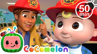 Stay Safe: Fire Drill Song | Cocomelon | Kids Cartoons & Nursery Rhymes | Moonbug Kids