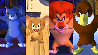 Tom and Jerry War of the Whiskers(3v1):Tom and Jerry and Lion vs Eagle Gameplay HD - Kids Cartoon