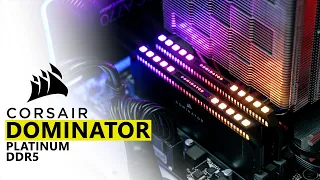 This RAM is EPIC! Corsair Dominator Platinum RGB DDR5