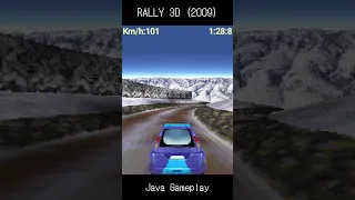 Rally 3D (2009) • Java Gameplay #games #play #игры #gameplay #gaming #nostalgia #nokia